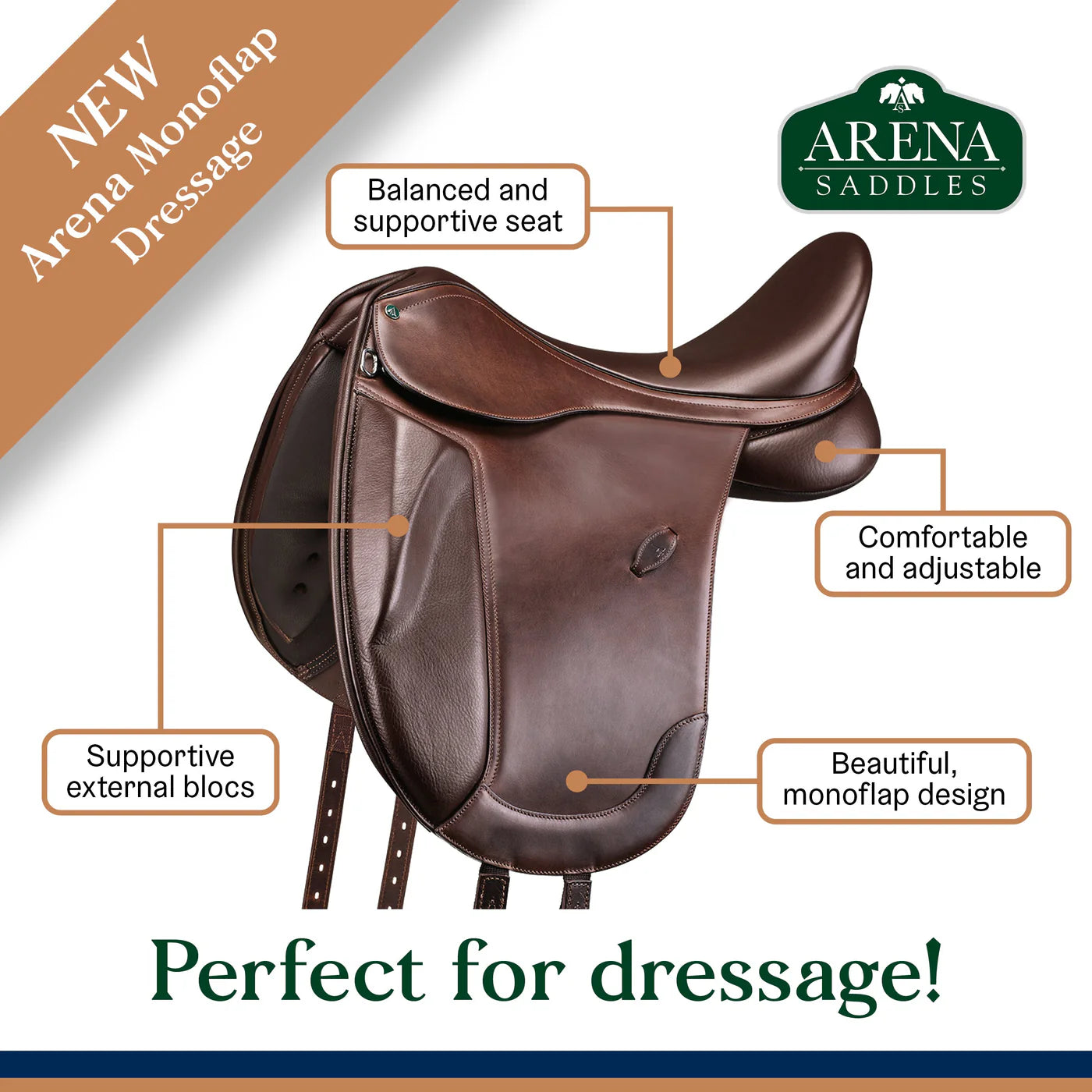 Arena Monoflap Dressyr