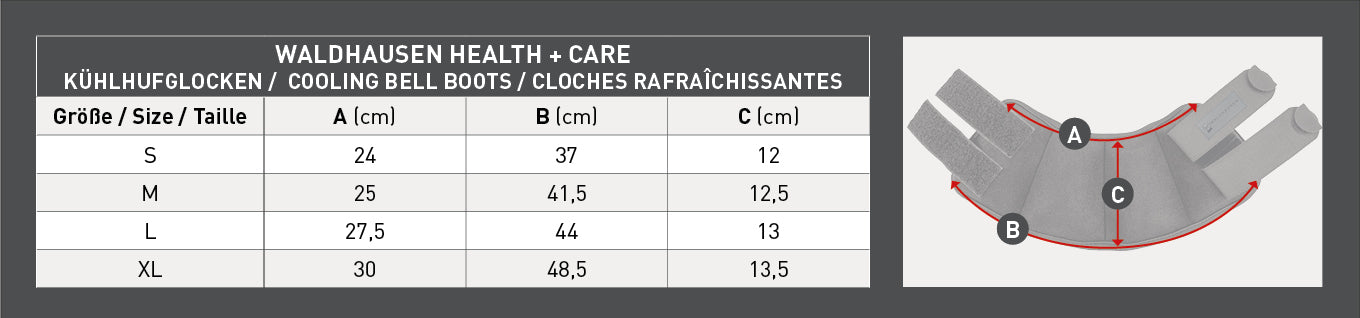 Health + Care Cooling Bell Boot