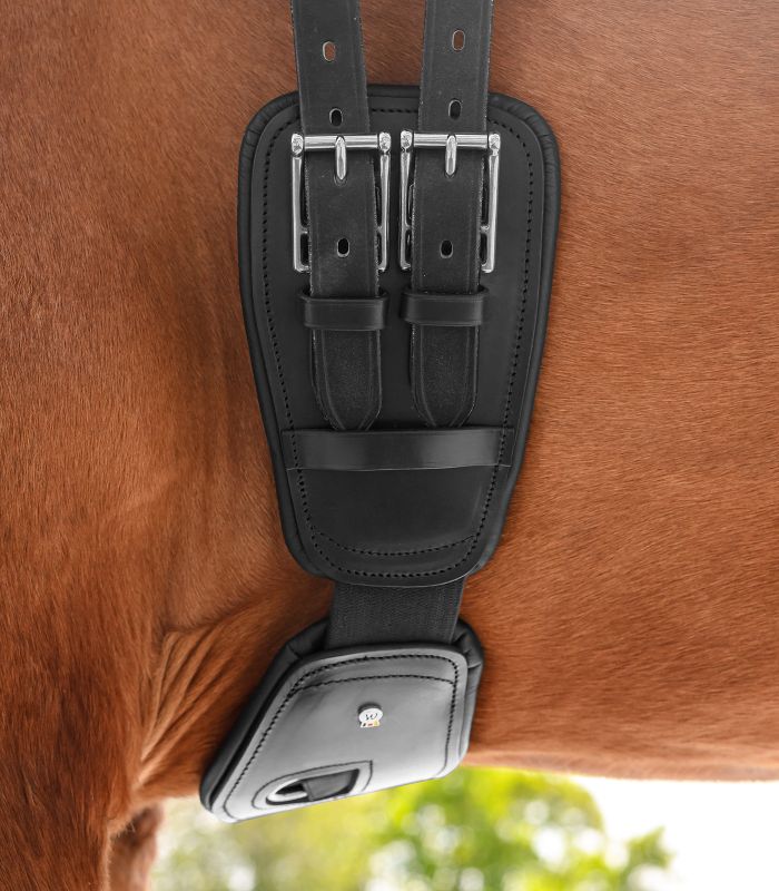 Elastisk lädergjord