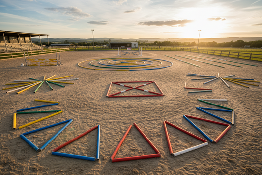 Kurs: Balanserad ridning med bommar